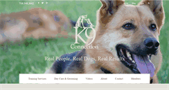 Desktop Screenshot of connectwithyourk9.com